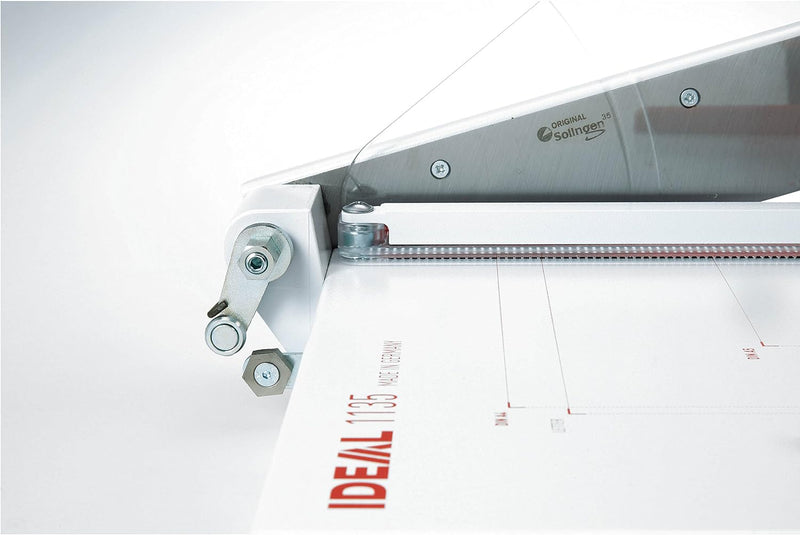 Ideal 1135 Schneidemaschine, Hebelschneider, Papierschneider bis DIN A4 (304 x 385 mm, Schnittlänge