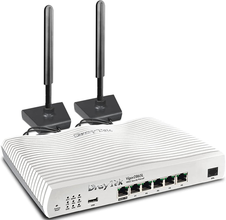 DrayTek Vigor2866L - LTE-Serie- 4G LTE & G.Fast Router für kleine und mittlere Unternehmen Vigor 286