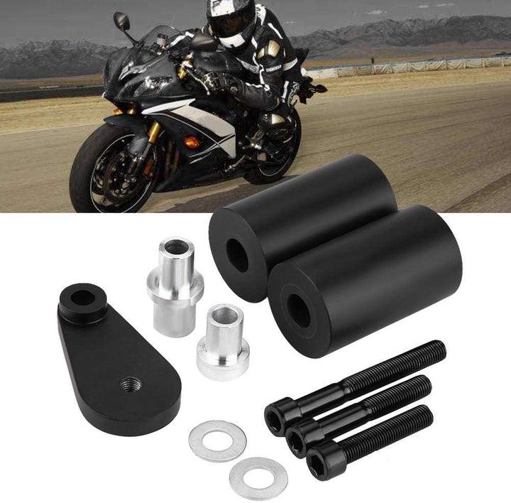 Suuonee Motorrad Sturzpads Crash Protector, Motorrad Refit Teile Rahmen Schieberegler Slider Crash P