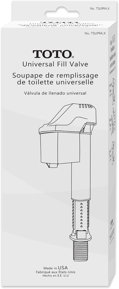 TOTO Haus & Garten Verstellbare Ersatzfüllung Ventilmontage für WC-Tanks, Unvollendet (Unfinish), S