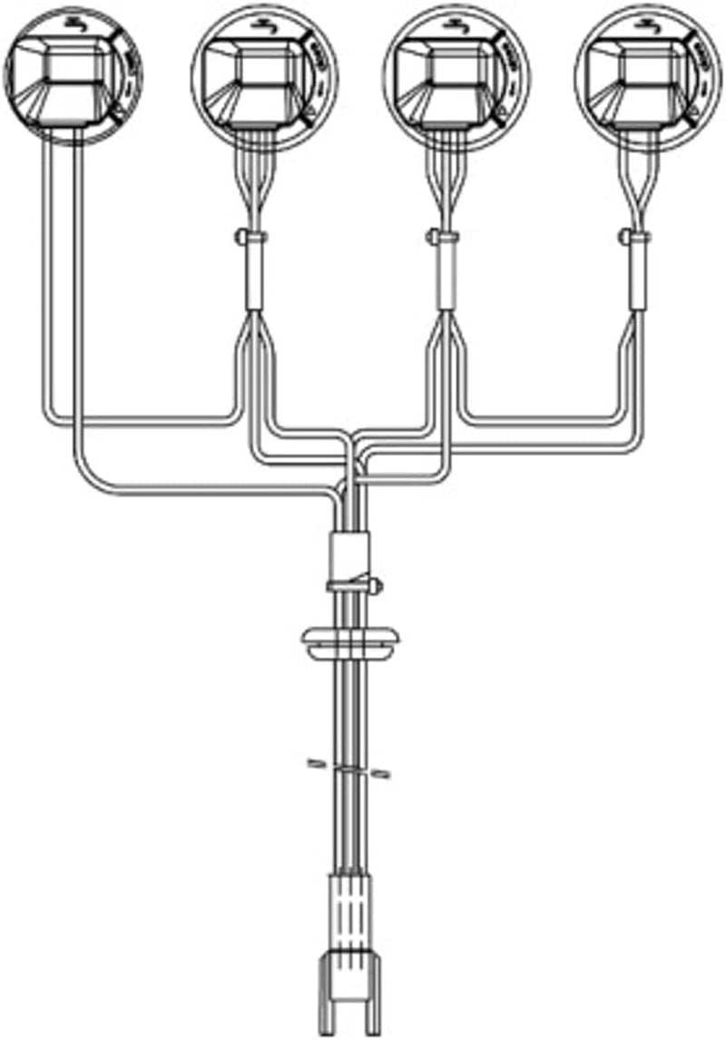 HELLA 8KA 155 372-001 Kabelsatz, Hauptscheinwerfer