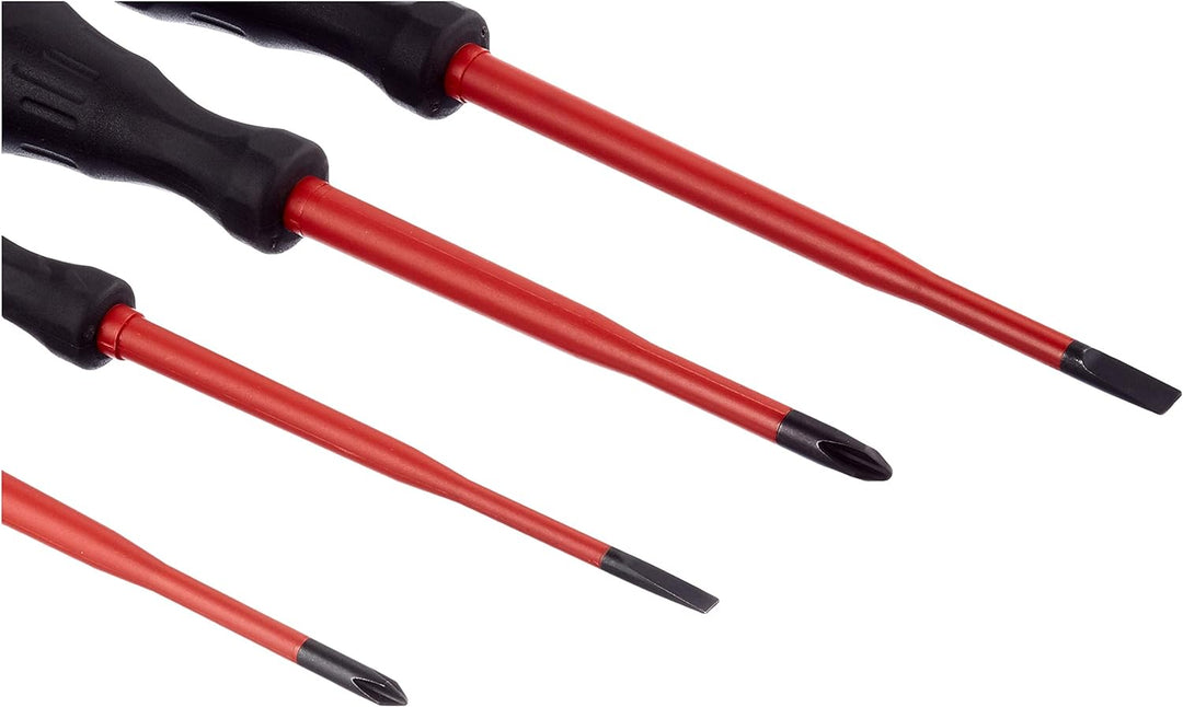 Intercable Schraubendreher-Set 2x Schlitz und Kreuz-Schlitz VDE, 1399001 Einzelbett, Einzelbett