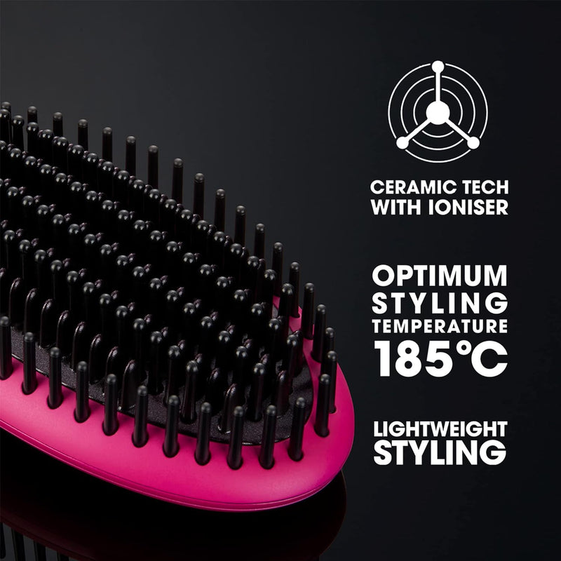 ghd Glide – Breast Cancer Now Charity Edition – Orchid Pink Smoothing Hot Brush