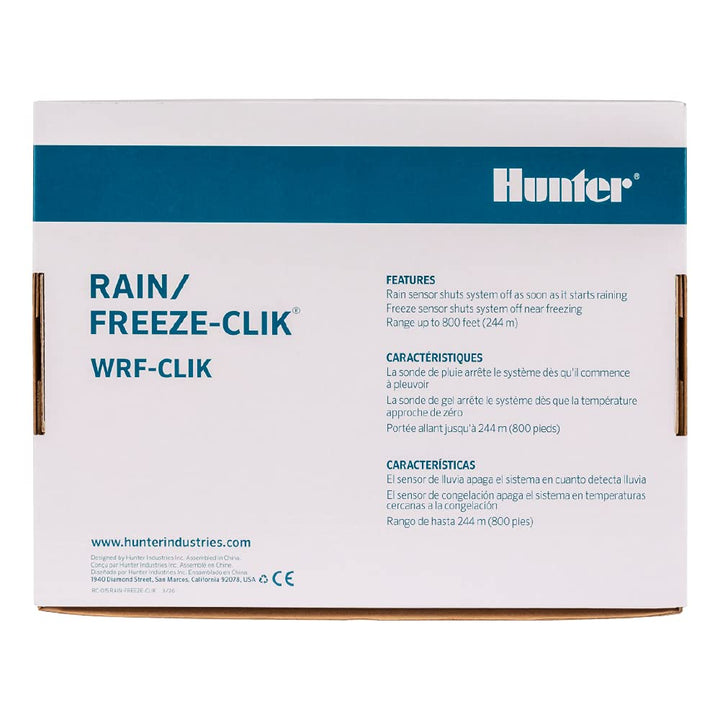 Hunter Regen- und Gefriersensor kabellos Kabelloser Regen/Freeze Clik, Kabelloser Regen/Freeze Clik