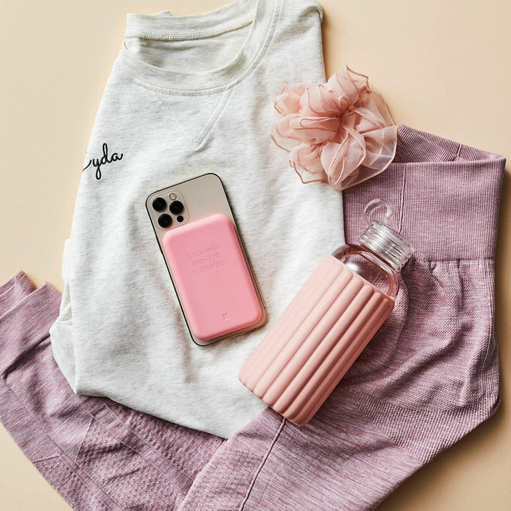 KREAFUNK toCHARGE Qi, Wireless Design-Powerbank Fresh Pink, Fresh Pink