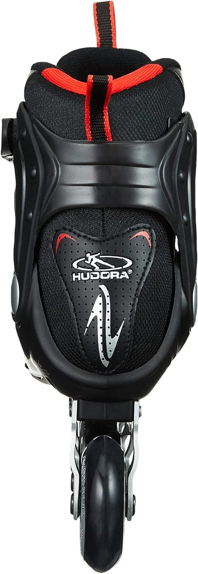 HUDORA Inliner Inline-Skates RX-23 36 Schwarz/Rot, 36 Schwarz/Rot