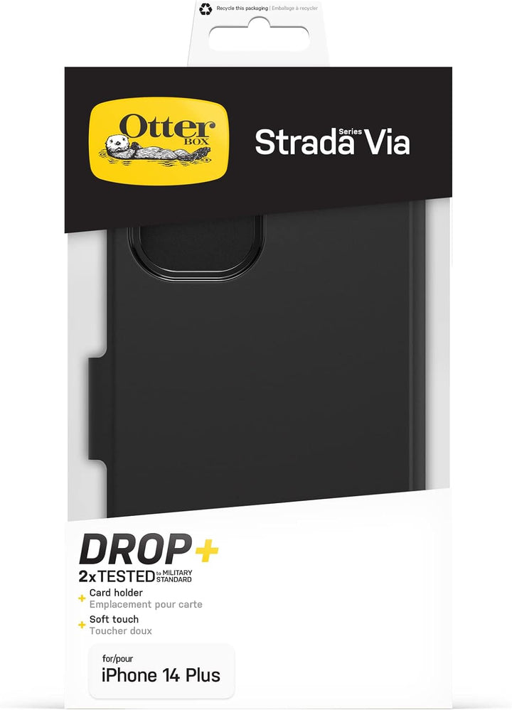 OtterBox Strada Via Hülle für iPhone 14 Plus, stossfest, sturzsicher, dünn, angenehme schützende Fol