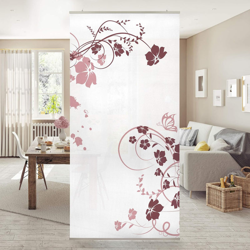 Bilderwelten Raumteiler Apricot Blossom 250x120cm inkl. transparenter Halterung 250x120cm incl. tran