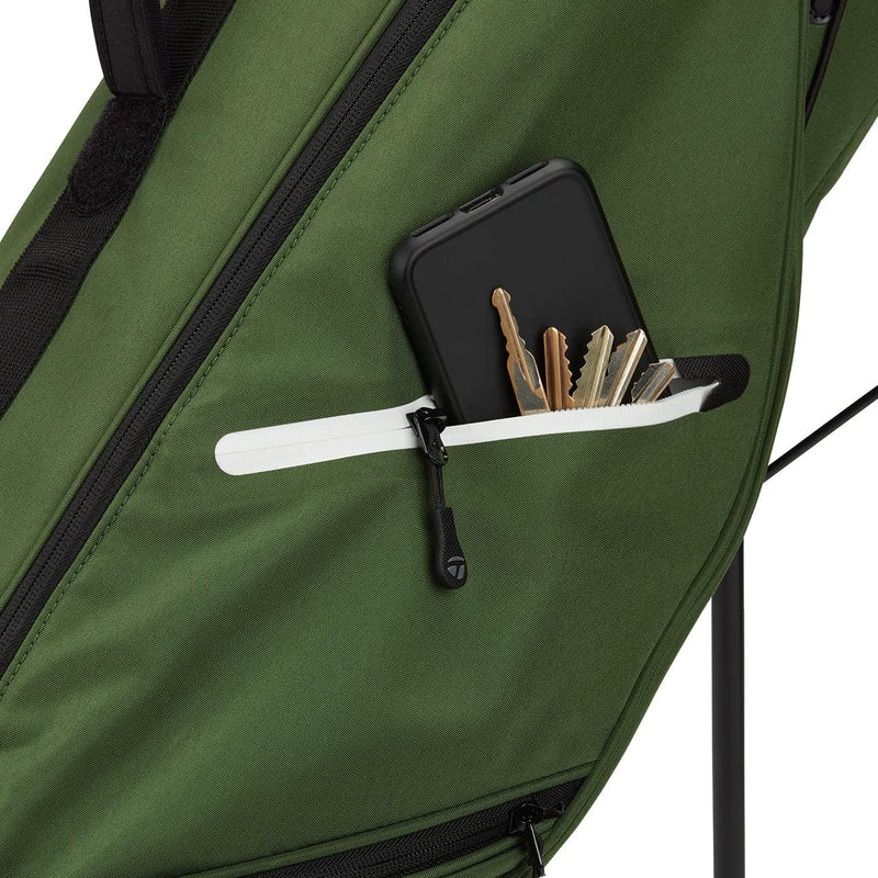 TaylorMade Golf Flextech Carry Stand Bag Dark Green, Dark Green
