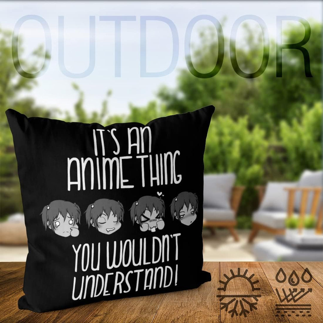 VOID Anime Thing Mädchen Kissenbezug Kissenhülle Polyester wasserfest Outdoor Indoor Fan Manga Japan