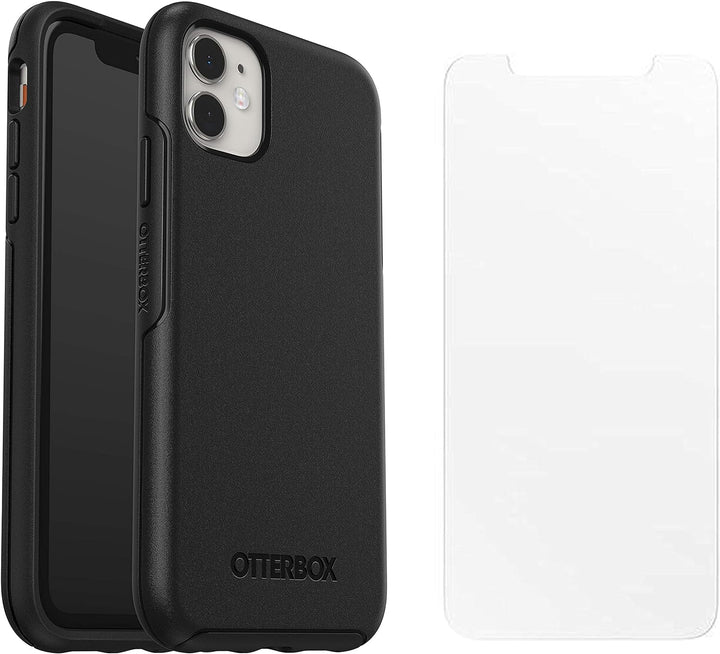 OtterBox Symmetry Elegante und dünne Schutzhülle für iPhone 11 Schwarz - 6.1 Zoll & Clearly Protecte