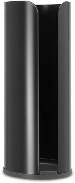 Brabantia 280504 ReNew Collection Toilettenpapierständer, Matt Black