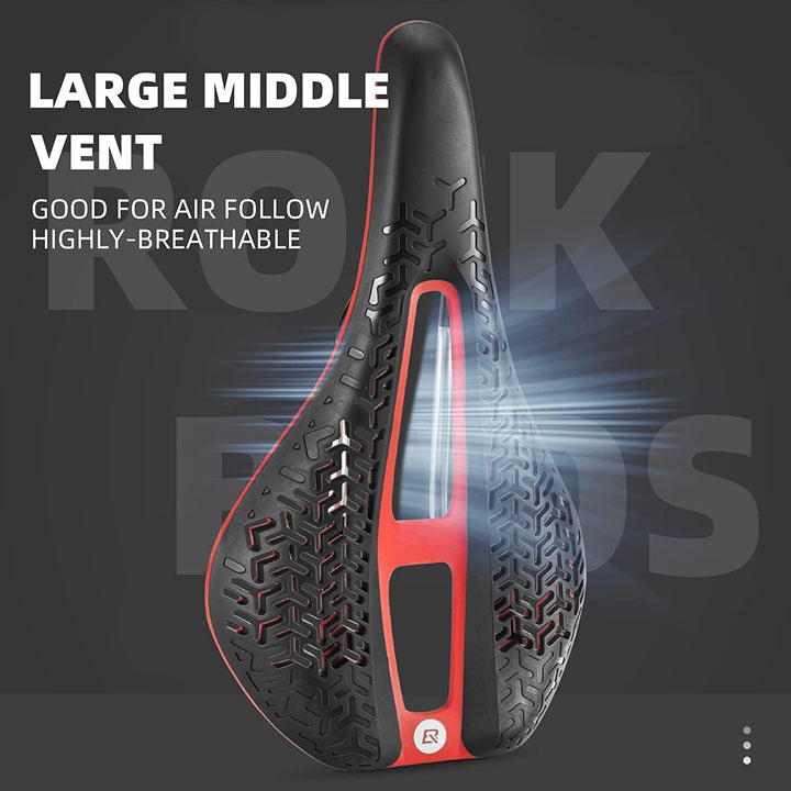 ROCKBROS Fahrradsattel Rennradsättel Leicht Ergonomischer Fahrrad Sattel Sportsattel für Rennrad MTB