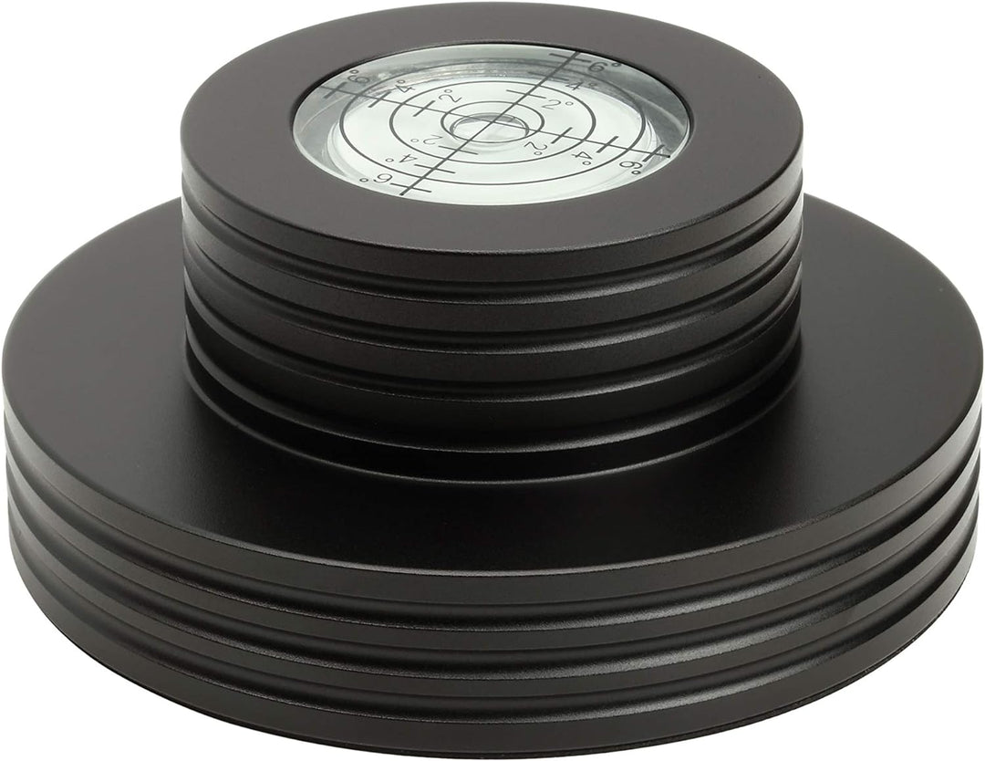 Dynavox Plattenspieler-Stabilizer PST300, Auflagegewicht mit Libelle aus Aluminium für Plattenspiele