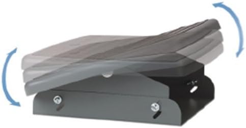 3M FR530CB 3M Fussstütze Winkel und Höhe einstellbar, Farbe: schwarz, Abmessung: 56 x 35 cm