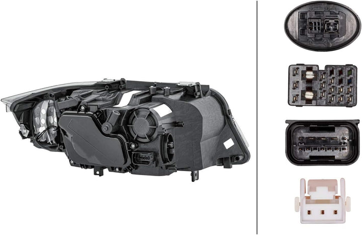 HELLA 1ZS 354 692-011 Bi-Xenon/LED-Hauptscheinwerfer - links - für u.a. BMW 3 (E90), Links