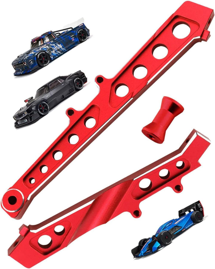 Ezweiji RC Alloy ARA320511 HD Chassis Brace Set für ARRMA 1/7 Limitless All-Road -ARA109011, ARRMA 1