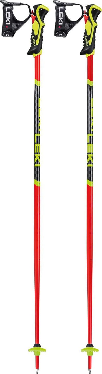 LEKI Fin Vario Winterteller 110 Bright Red - Black - Neon Yellow, 110 Bright Red - Black - Neon Yell