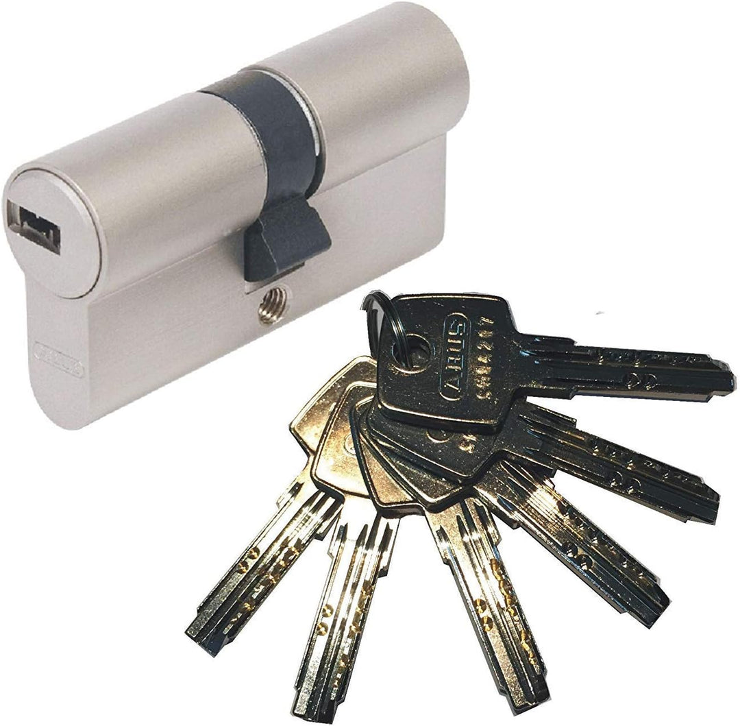 ABUS EC550 Profil-Doppelzylinder Länge 50/55mm mit 6 Schlüssel