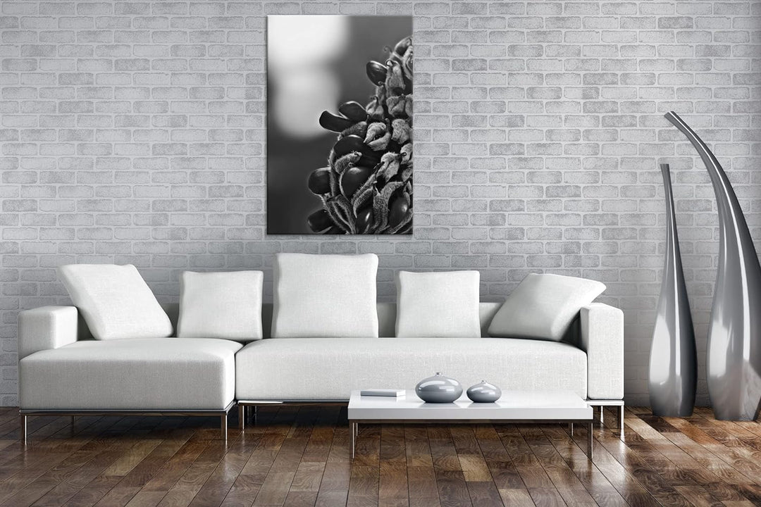 deyoli Südliche Magnolie Stierbucht Format: 80x60 Effekt: Schwarz&Weiss als Leinwandbild, Motiv fert