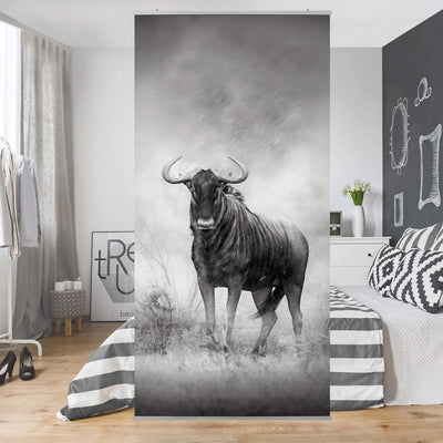 Raumteiler Staring Wildebeest 250x120cm ohne Halterung 250x120cm without hanger, 250x120cm without h