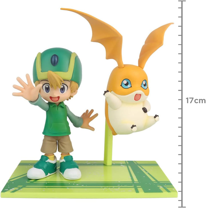 BANPRESTO Digimon - Takeru & Patamon - Figurine DXF-Adventure Archives 11cm