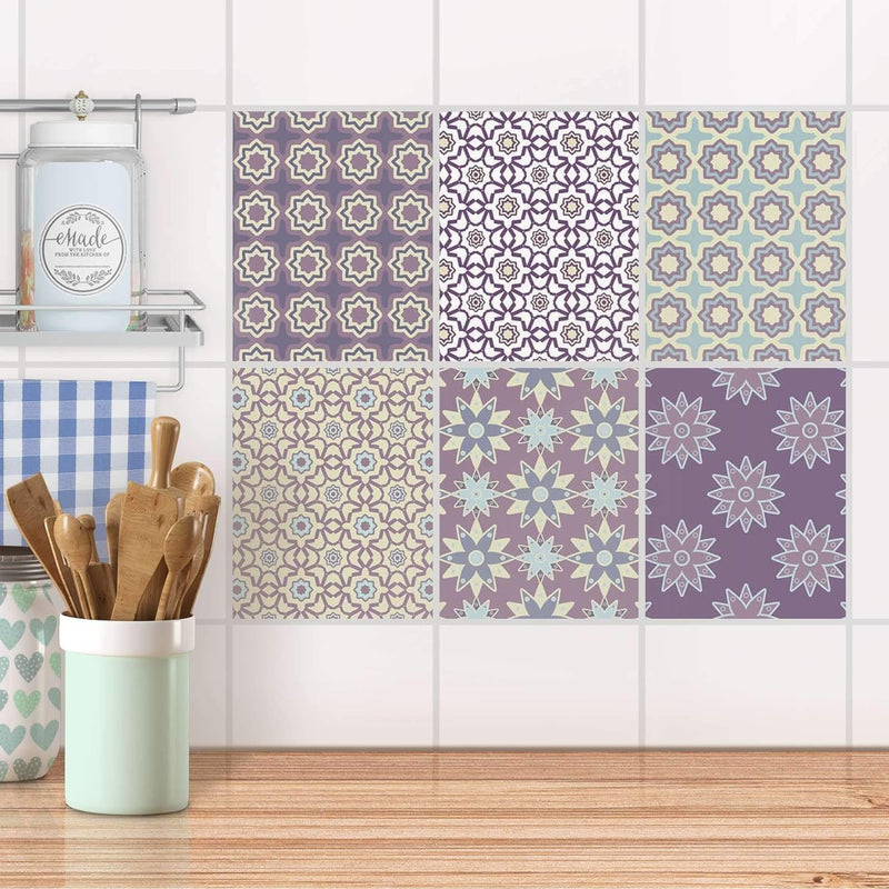CREATISTO Mosaik Klebefliesen Stickerfliesen Fliesenfolie - Aufkleber Sticker für Wandfliesen I Kleb