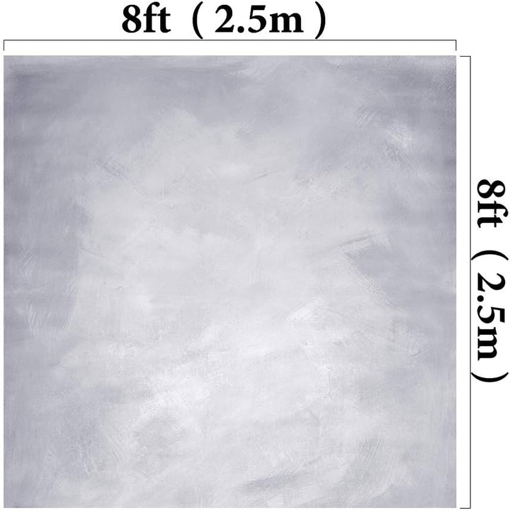 Kate 2,5x2,5m Fotografie Hintergründe Graue Foto Hintergründe Mikrofaser Textur Porträt Hintergrund