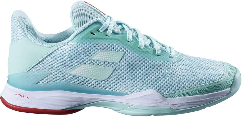 Babolat Damen Jet Tere Clay Tennisschuhe Schlagerde Mint - Weiss blau 37, blau 37