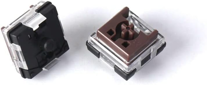 Keychron Switch für Mechanische Tastatur, Low Profile Optical Switch Set Brown 87 STK.