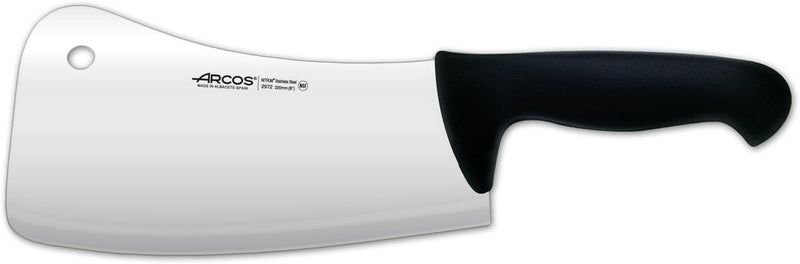 Arcos Serie 2900 - Hackmesser Metzgermesser - Klinge Nitrum Edelstahl 200 mm - HandGriff Polypropyle