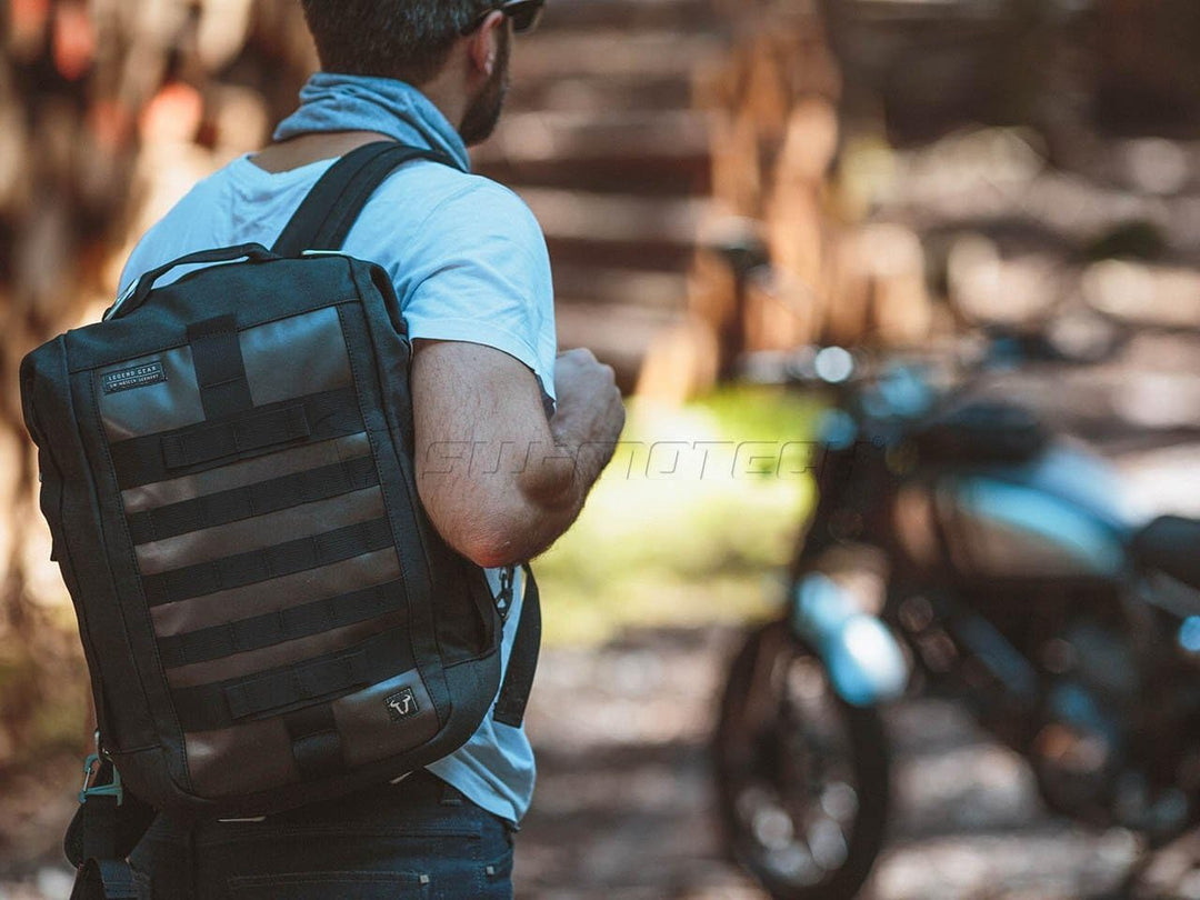 SW-MOTECH Legend Gear Hecktasche LR1 17,5 l. Rucksack-Funktion. Wasserabweisend.