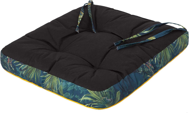 PillowPrim 4er Set Stuhlkissen 49x47 cm Sitzauflagen Polsterauflagen Outdoor/Indoor Aussen/Innen Gar