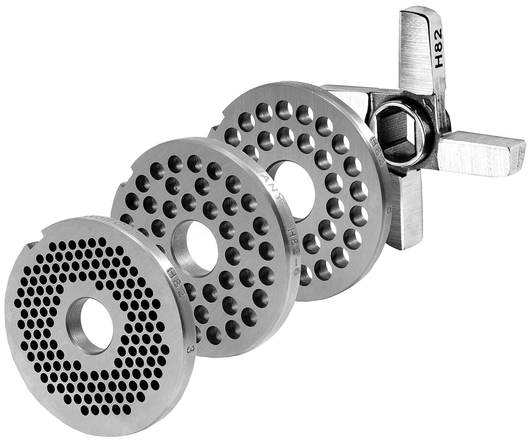 H82 Lochscheibensatz 3MM + 6MM + 8MM Bohrung + 1 Kreuzmesser Werkzeugstahl