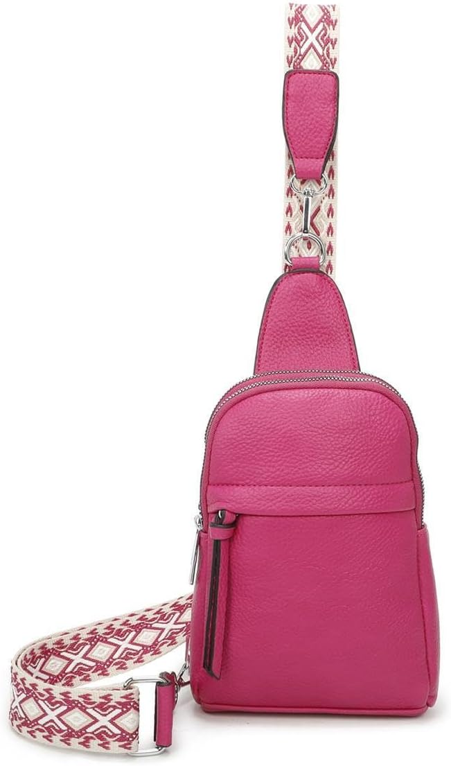 OBC Damen Bodybag Sling Tasche Rucksack Gürteltasche Crossbag Crossover Schultertasche Crossbody Bru