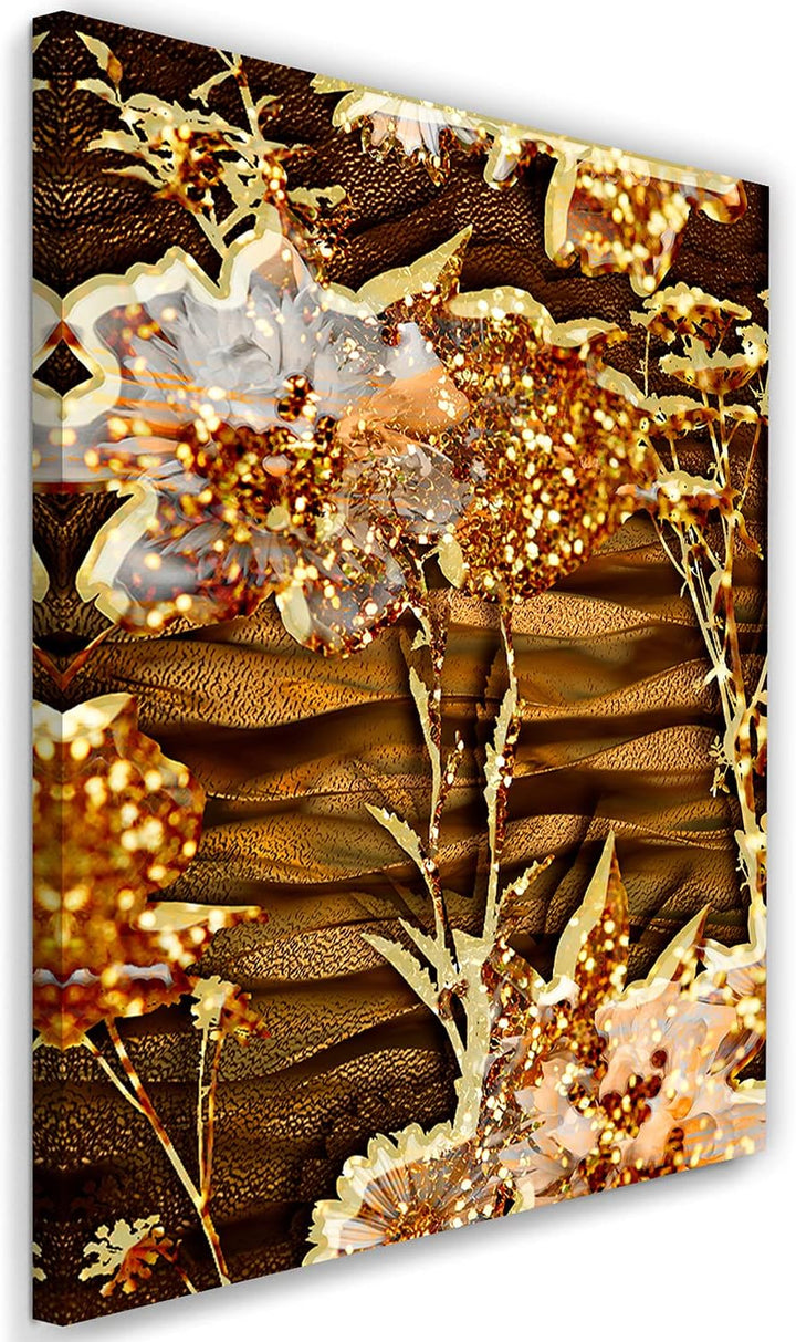 Feeby Vlies Leinwandbild Gustav Klimt Moderner Stil Lebensbaum Gemälde 60x90 cm Druckbild Wandbild W