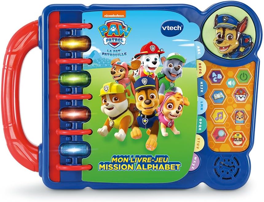 VTech - Paw Patrol Interaktives Buch, 618105, Mehrfarbig,