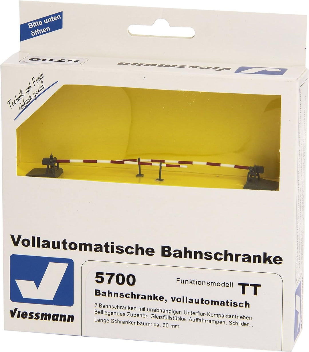 Viessmann 5700 - TT Vollautomatische Bahnschranke