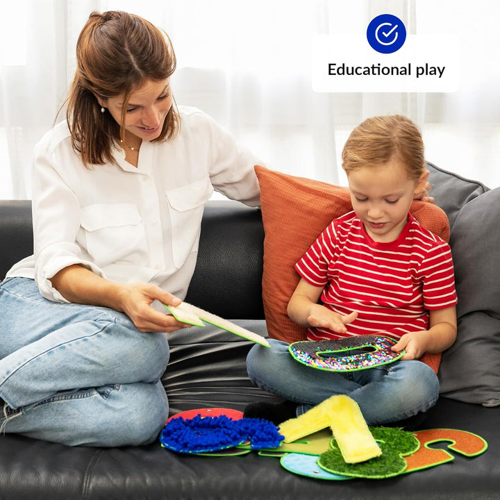ODOXIA Sinnesmatten Für Autistische Kinder | Taktile Scheiben | Sensorische Fliesen | Sensorischer T
