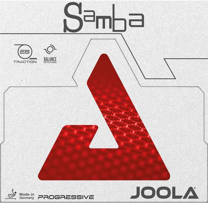 JOOLA Belag Samba rot 1,8 mm, rot 1,8 mm