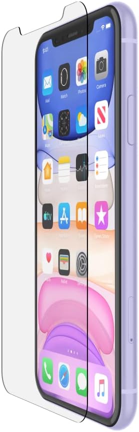 Belkin ScreenForce InvisiGlass Ultra antimikrobieller Displayschutz für das iPhone 11 (iPhone 11 Dis