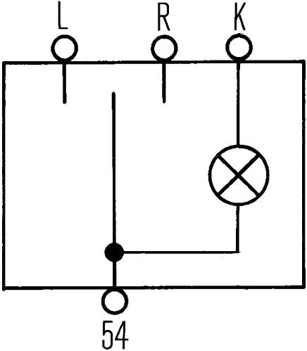 HELLA - Lenkstockschalter - Halogen - ohne Glühlampe - 6BA 001 771-031