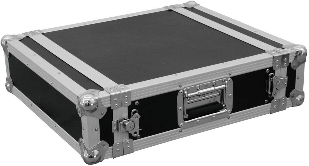 ROADINGER Verstärkerrack PR-1, 3HE, 47cm tief | Flightcase für 483-mm-Geräte (19") | mehrschichtig v
