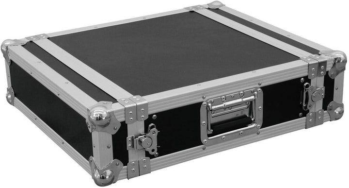 ROADINGER Verstärkerrack PR-1, 3HE, 47cm tief | Flightcase für 483-mm-Geräte (19") | mehrschichtig v
