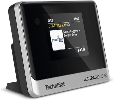 TechniSat DIGITRADIO 10 IR - DAB+ und Internetradio Adapter (WLAN, Farb-Display, Bluetooth, Fernbedi