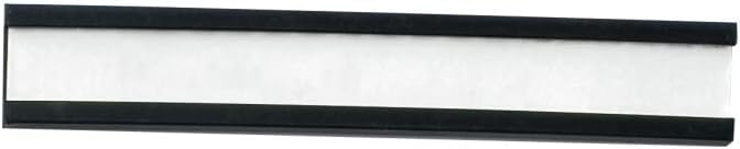 Legamaster 7-450700 Magnetische Etikettenträger für Whiteboards, 24 Stück, 30 x 90 mm, schwarz 30 x