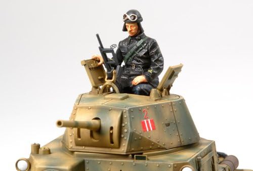 TAMIYA 300035296 300035296-1:35 WWII Italian Medium Panzer Carro Armato M13/40 (2), originalgetreue