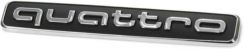 quattro Schriftzug Heckklappe Emblem chrom 4G08537372ZZ