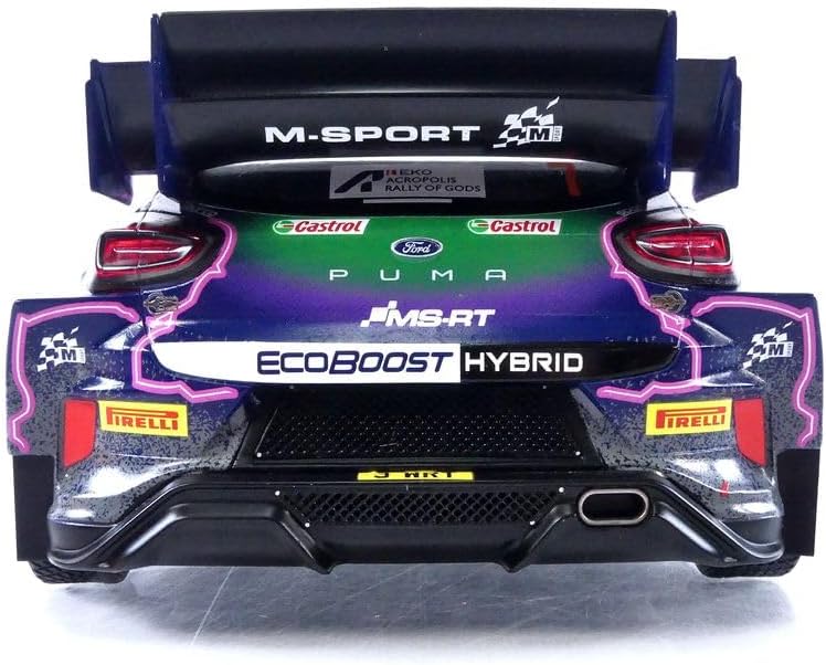 Passend für Ford Puma Rally1 Nº7 Loubet/Landais Rally Akropolis 1:18 IXO Models 18RMC138.22