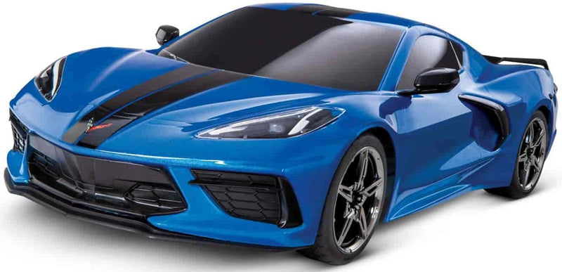 TRAXXAS Corvette Stingray 4TEC 3.0 Blau Brushed 1:10 RC Modellauto Sportwagen